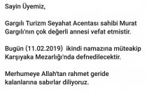 Taziye Mesajı