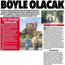 Dernek Başkanımız Sn. Emin Özkaya’nın, Hürriyet Ankara ve Gazete İlk Sayfa’da çıkan demeçleri.