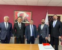 T.C. Milli Eğitim Bakanlığı Orta  öğretim Genel Müdürü Sn. Halil İbrahim Topçu’yu, bugün makamında ziyaret ettik
