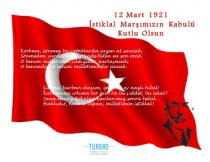 İstiklal Marşımızın Kabulünün 100.Yılı Kutlu Olsun