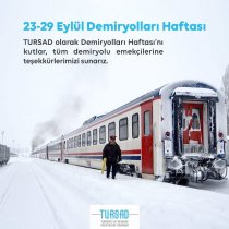 23-29 Eylül Demiryolları Haftası